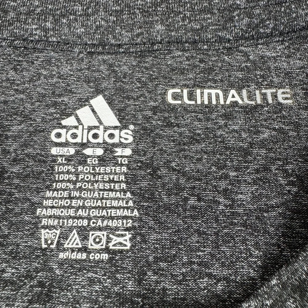 Adidas Climalite Cincinnati Bearcats Fast Furious Team 125 #89 Gray Mens XL